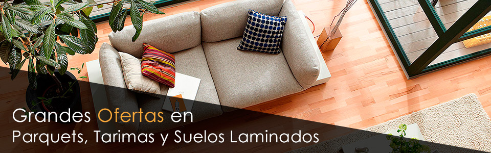 Precios de suelos de parquet y tarimas laminadas.